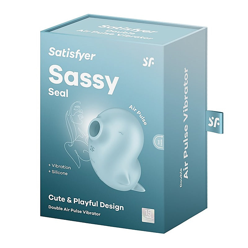 Sassy Seal Air Pulse Clitoral Stimulator By Satisfyer - Clit Ticklers and Pulsators