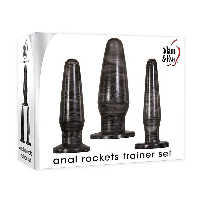 ANAL ROCKETS TRAINER SET Butt Plugs Set of 3 - Butt Plugs