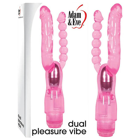 Dual Pleasure Vibe 4.75'' Vibrator with Anal - Anal Beads and Balls