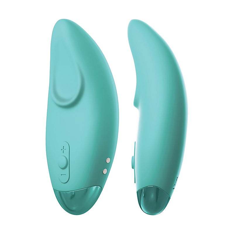 Jimmyjane Form 3 Pro Curved Clitoral Stimulator - Clit Ticklers and Pulsators