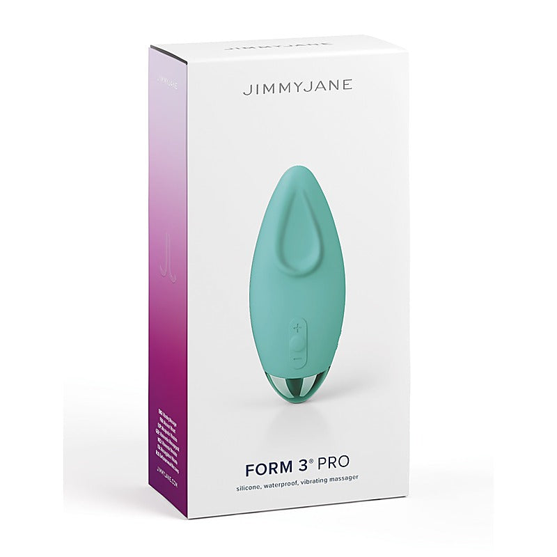 Jimmyjane Form 3 Pro Curved Clitoral Stimulator - Clit Ticklers and Pulsators