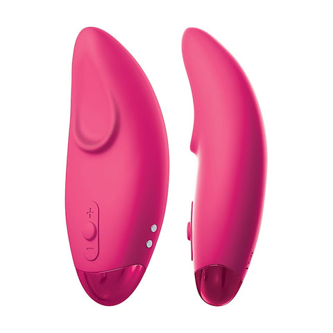 Jimmyjane Form 3 Pro Curved Clitoral Stimulator - Clit Ticklers and Pulsators