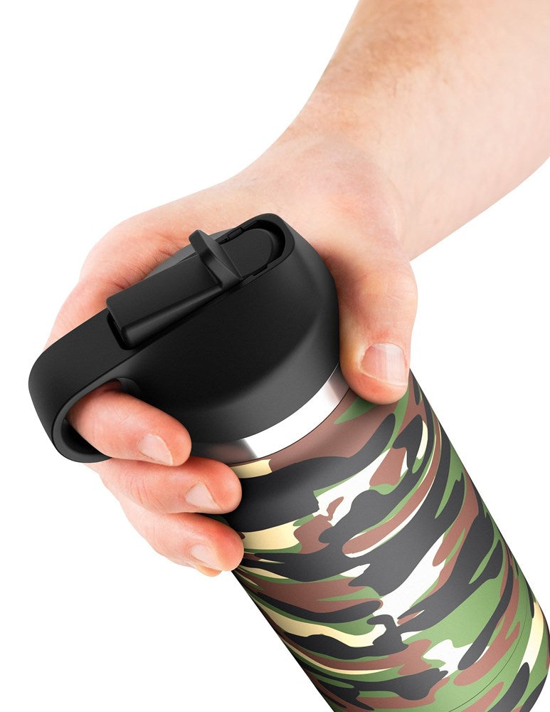 PDX Plus Fap Flask - Happy Camper Mens Masturbator - Masturbators and Strokers