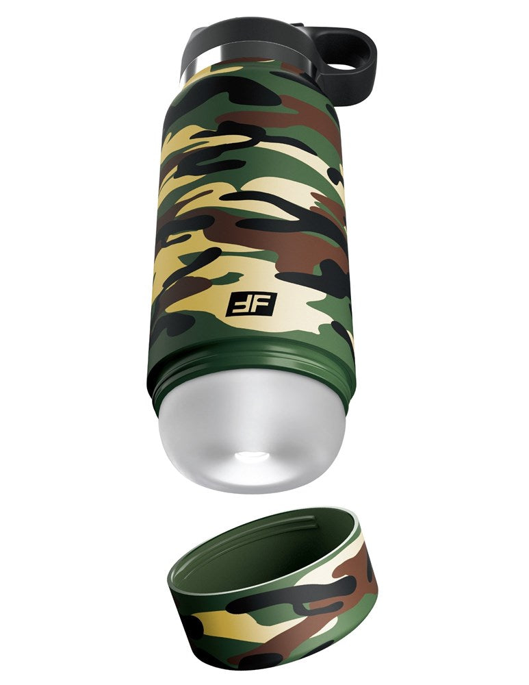 PDX Plus Fap Flask - Happy Camper Mens Masturbator - Masturbators and Strokers