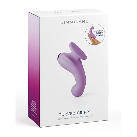 Curved Gripp Multi Functions Finger Vibrator By Jimmyjane - Finger and Tongue Vibrators