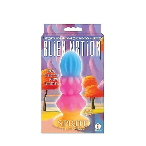 Alien Nation Sprite Fantasy Anal Plug By Icon Brands - Butt Plugs