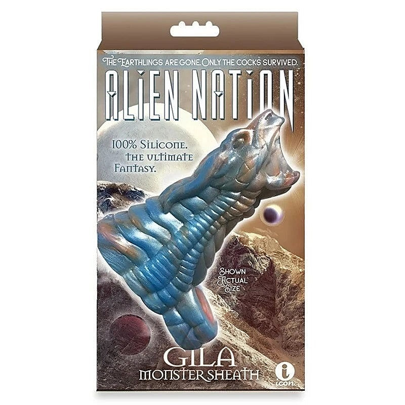 Alien Nation Gila Male Penis Sheath By Icon Brands - Penis Sleeves and Extenders