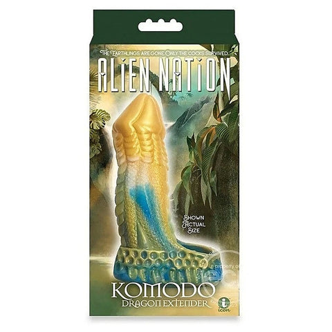 Komodo Penis Extender by Icon Brands - Penis Sleeves and Extenders