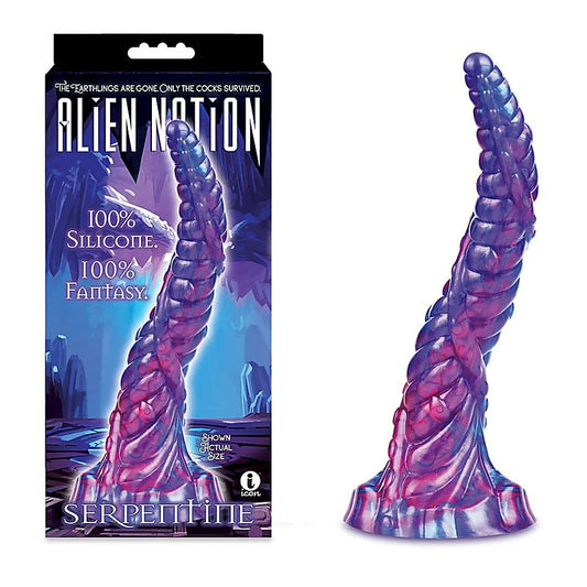 Alien Nation Serpentine Fantasy Dong By Icon Brands - Realistic Dildos