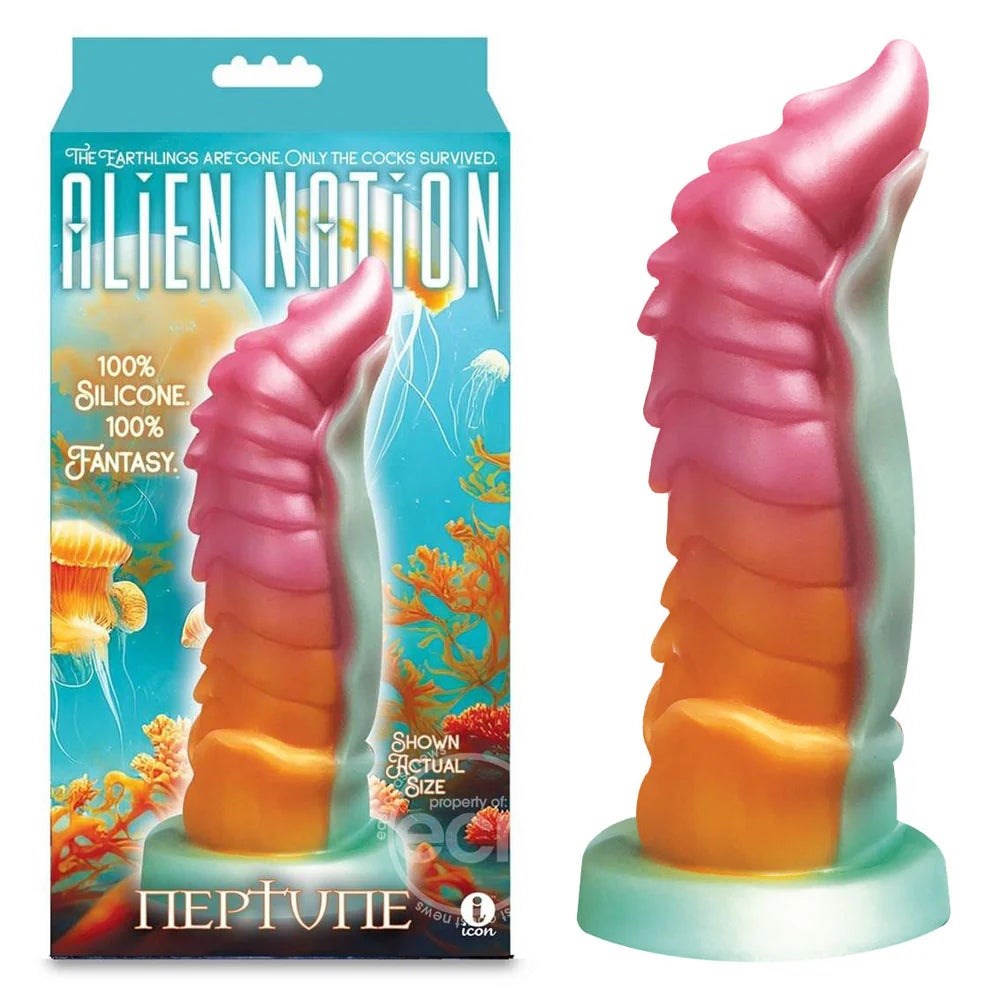 Alien Nation Neptune 20.3 cm Fantasy Dong - - Realistic Dildos