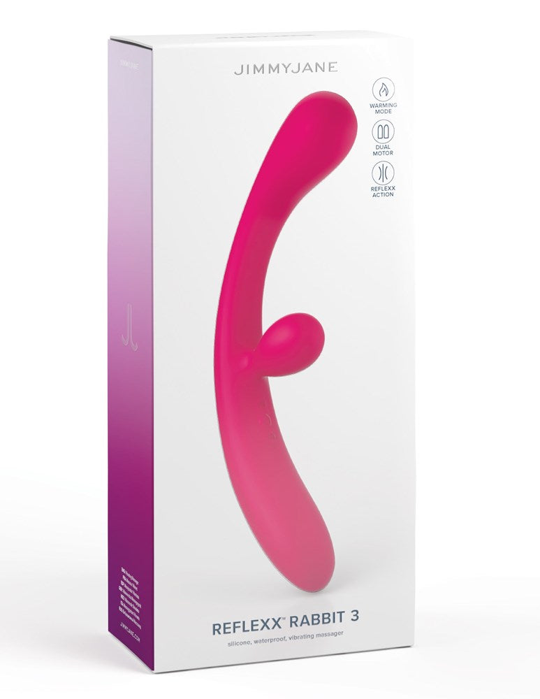 JimmyJane Reflexx Rabbit 3 G-Spot Vibrator - Rabbit Vibrators