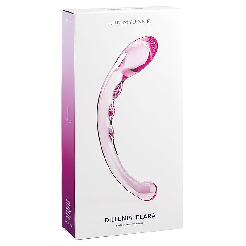 Dillenia Elara G-Spot Glass Dildo By Jimmyjane - Realistic Dildos
