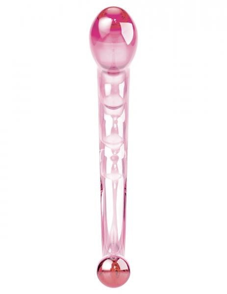 JimmyJane Dillenia Elara G-Spot Glass Dildo - Realistic Dildos