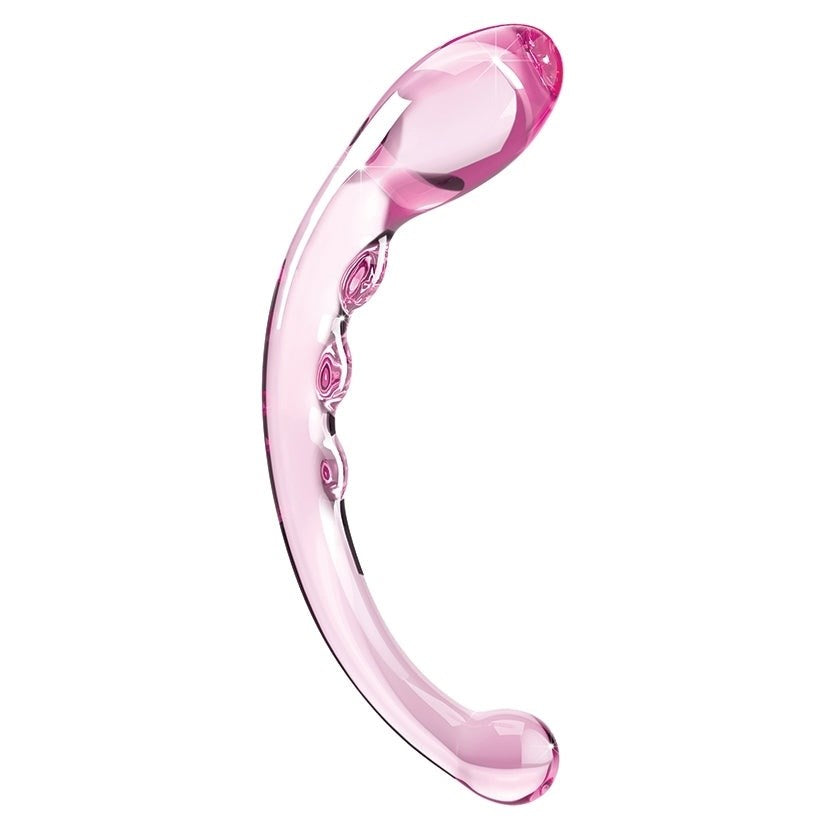 JimmyJane Dillenia Elara G-Spot Glass Dildo - Realistic Dildos