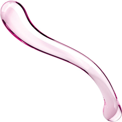 Dillenia Gama Curved Glass G-Spot Dildo By Jimmyjane - Realistic Dildos