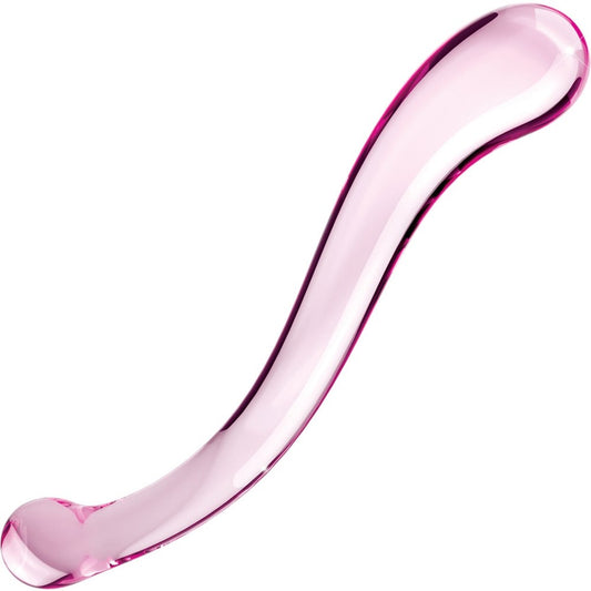 JimmyJane Dillenia Gama Curved Glass G-Spot Dildo - Realistic Dildos