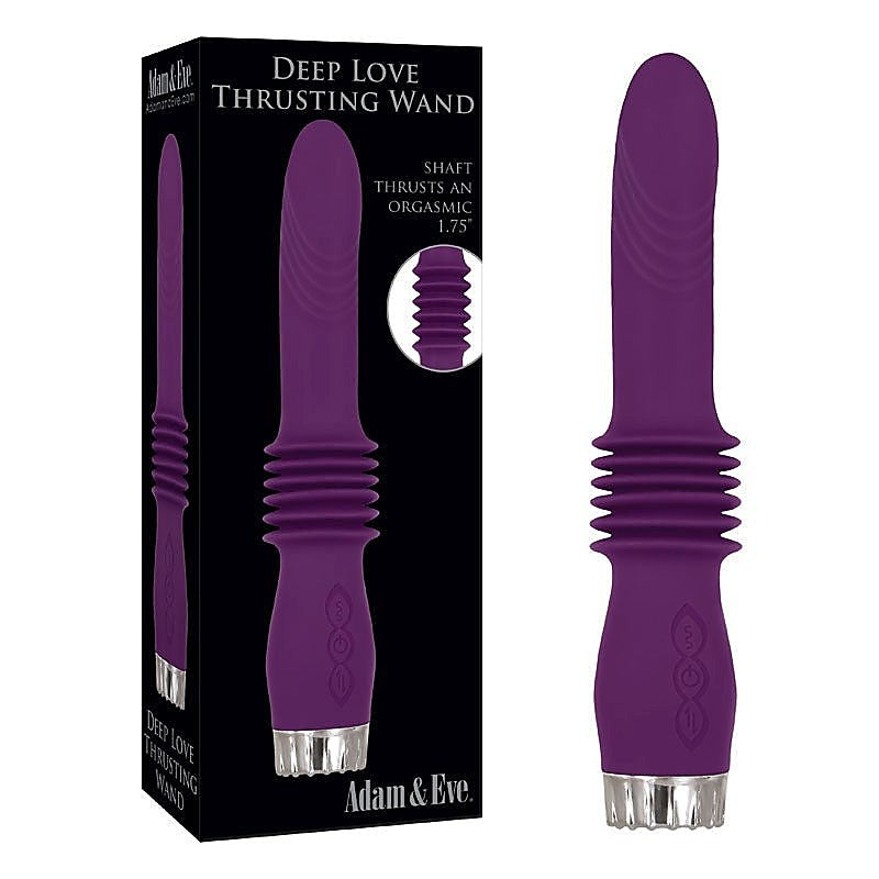 Deep Love Thrusting Pleasure Wand by Adam & Eve - Body Wands