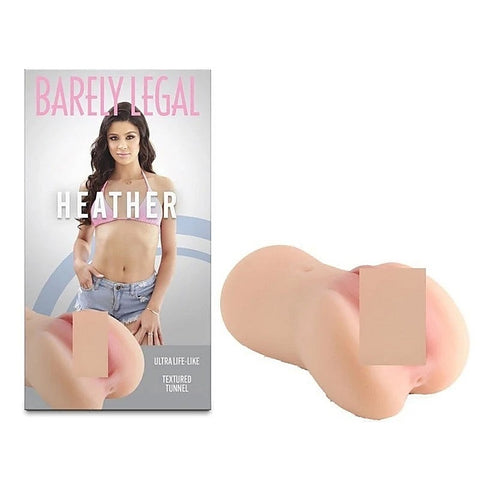 Lifelike Pleasure Stroker - Barely Legal Heather Edition