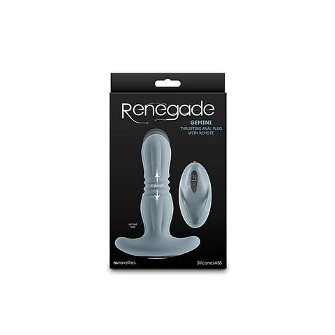 Renegade Gemini Vibrating Butt Plug - Rechargeable Remote-Controlled Bliss - Butt Plugs