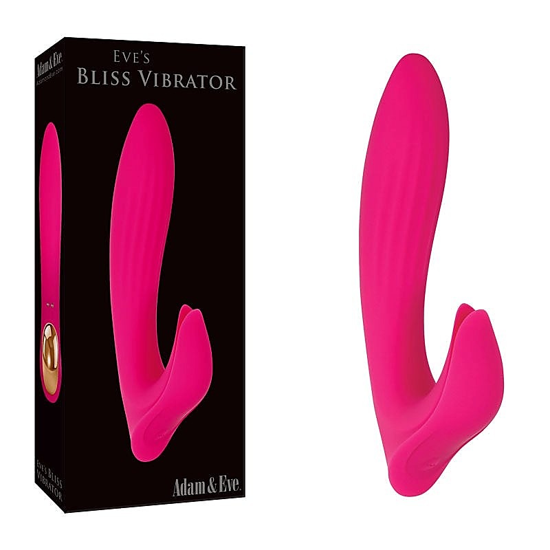 Pink Bliss Silicone Vibrator By Adam & Eve - Rabbit Vibrators