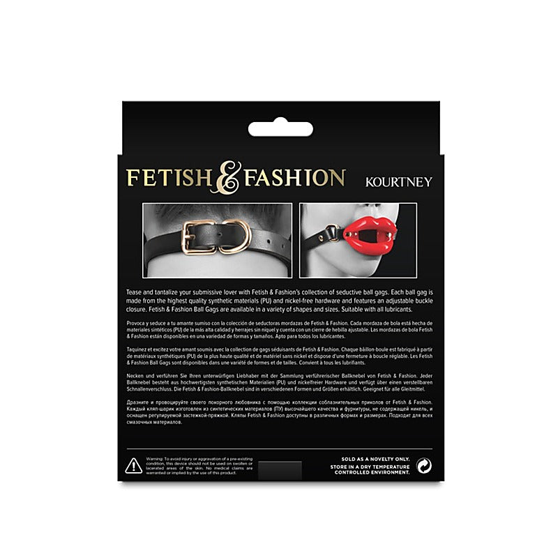 Kourtney Bondage Mouth Gag By Ns Novelties - Bondage Gags and Bits