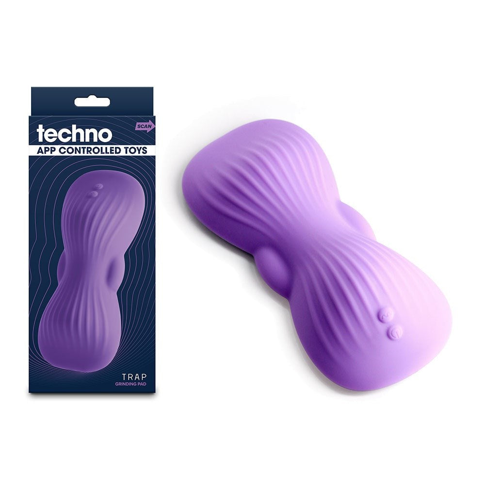 NS Novelties Techno Trap - Rechargeable Vibrating Pleasure Pad - - Remote Control Vibrators