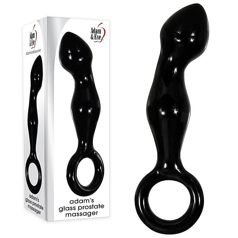 ADAMS GLASS PROSTATE MASSAGER Glass Prostate - Prostate Toys