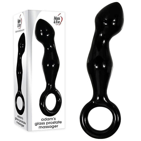 ADAMS GLASS PROSTATE MASSAGER Glass Prostate - Prostate Toys