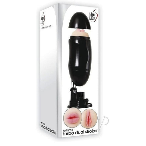 Turbo Dual Stroker By Adam & Eve Sextoys - Masturbators and Strokers