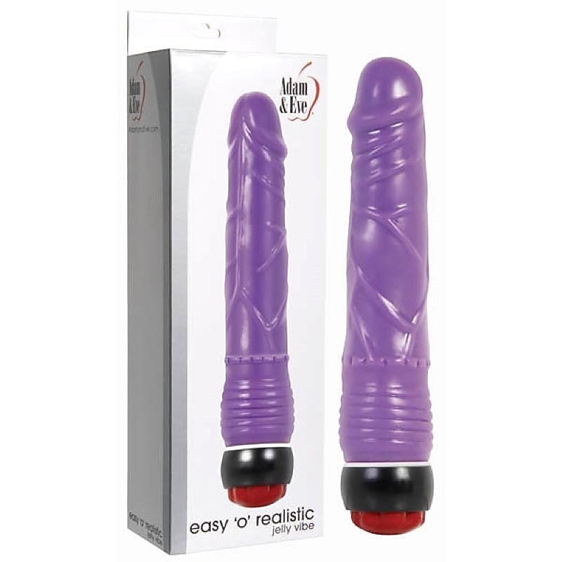 Easy O Realistic Jelly Vibe By Adam & Eve - G-Spot Vibrators