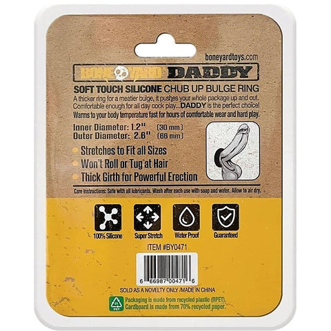 Boneyard Daddy Chub Up Bulge Cock Ring by C1R Releasing - Stretchy Cock Rings
