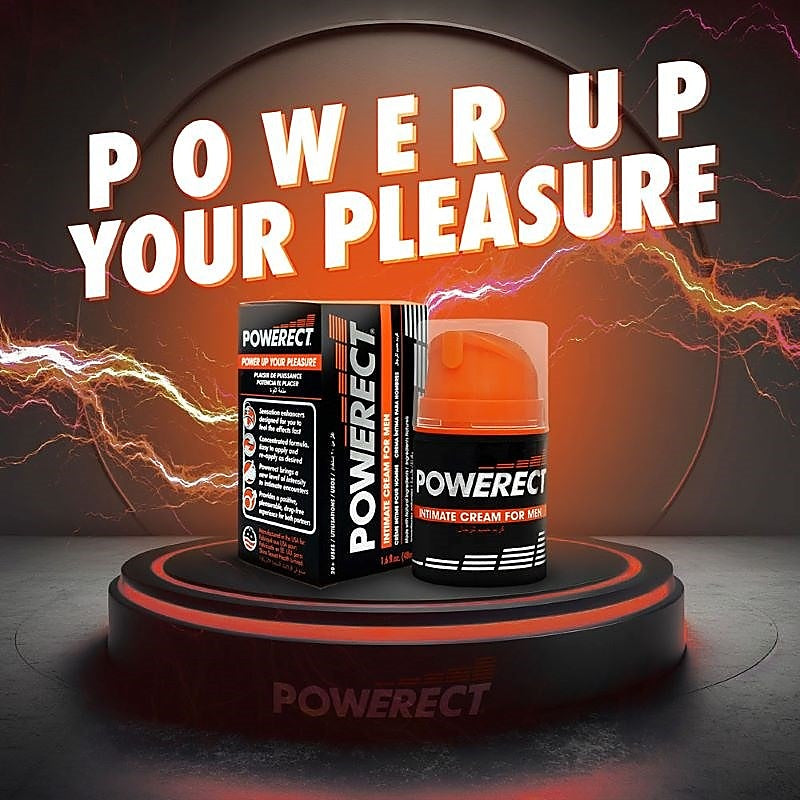 Powerect Intimate Pleasure Cream - Boost Confidence, Enhance Sensuality - Delay and Excite Sprays