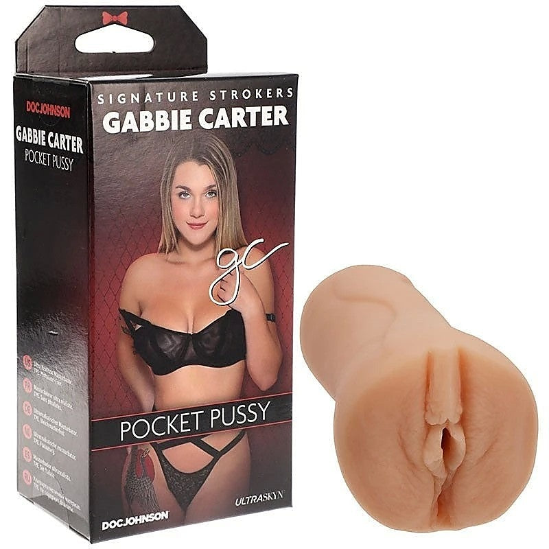 Gabbie Carter UltraSkyn Pocket Pussy - Masturbators and Strokers