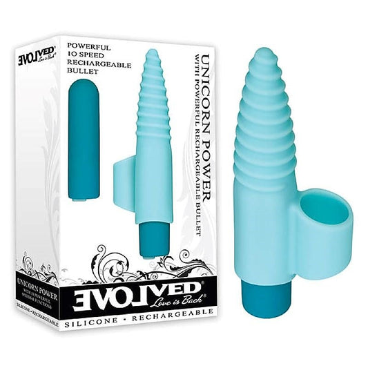 Evolved Unicorn Power Finger Stimulator - Embark on a Sensual Journey - Finger and Tongue Vibrators