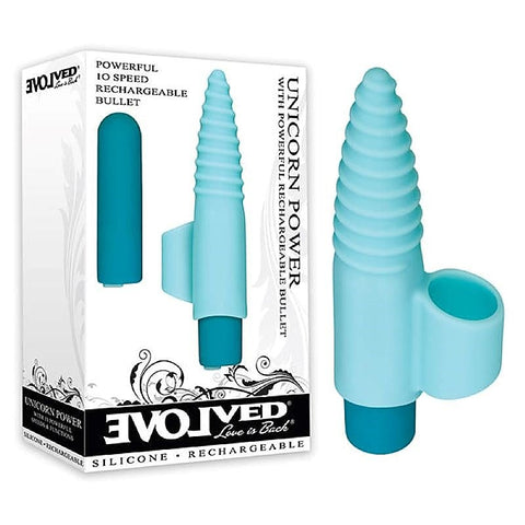 Evolved Unicorn Power Finger Stimulator - Embark on a Sensual Journey - Finger and Tongue Vibrators