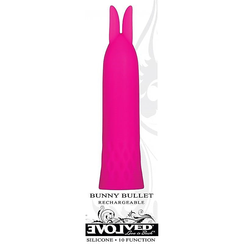 Evolved BUNNY BULLET - 10-Speed Waterproof Pleasure - Bullet Vibrators