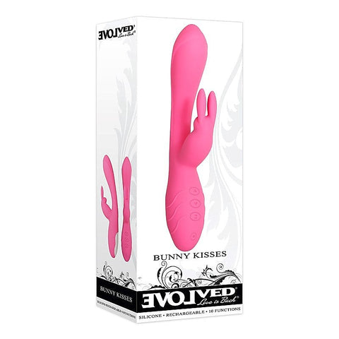 Evolved Bunny Kisses - Pink - Rabbit Vibrators