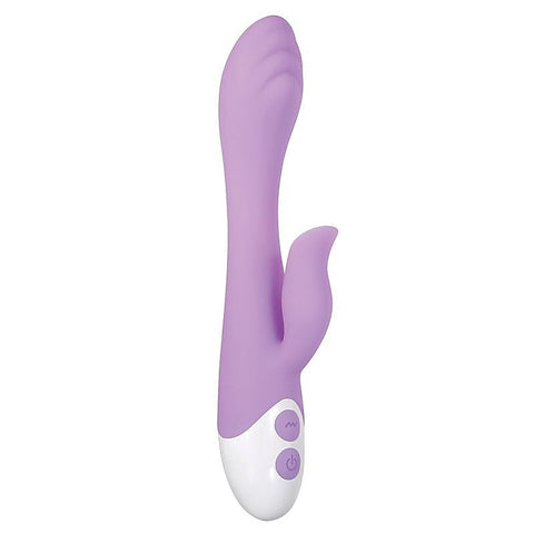 Evolved Pleasing Petal Lilac - Sleek Design, Sensational Sensations - Rabbit Vibrators