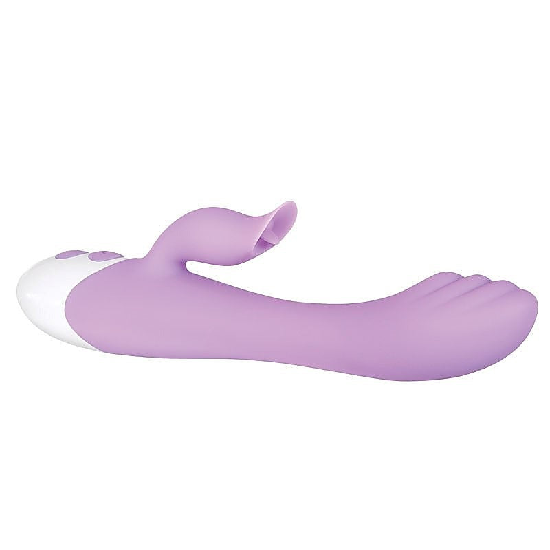 Evolved Pleasing Petal Lilac - Sleek Design, Sensational Sensations - Rabbit Vibrators