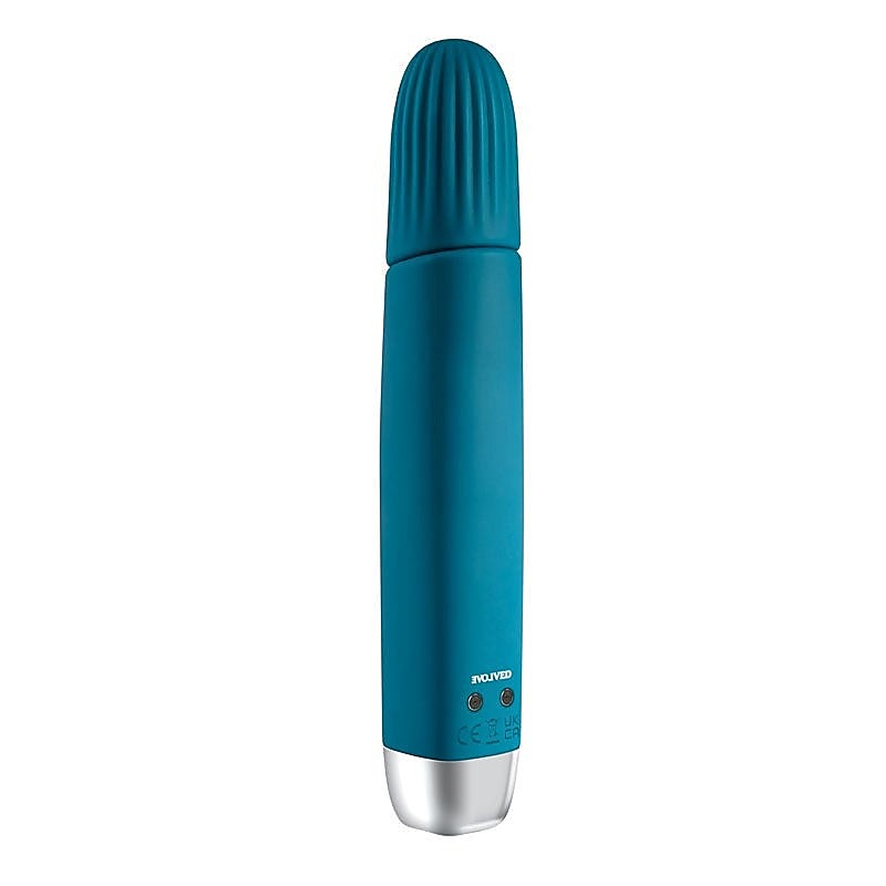 Super Slim Blue Vibrator by Evolved - Bullet Vibrators
