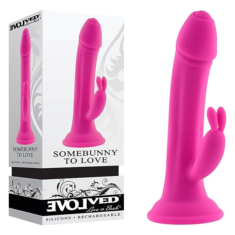 Evolved Somebunny To Love - Pink Intimate Massager - Rabbit Vibrators