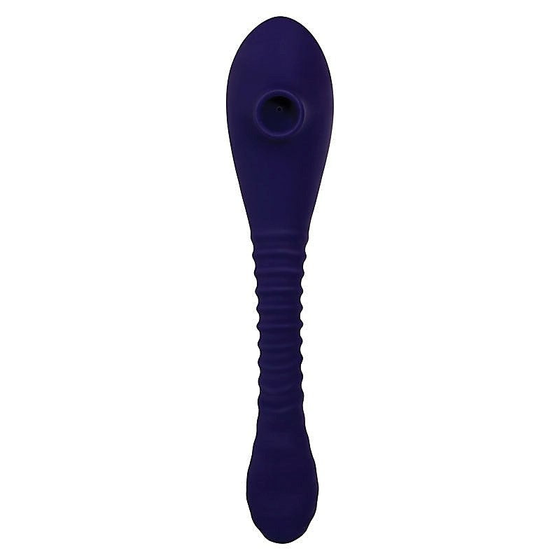 Evolved Bendable Clitoral Sucker - Blue - Clit Ticklers and Pulsators