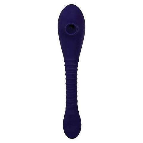Evolved Bendable Clitoral Sucker - Blue - Clit Ticklers and Pulsators