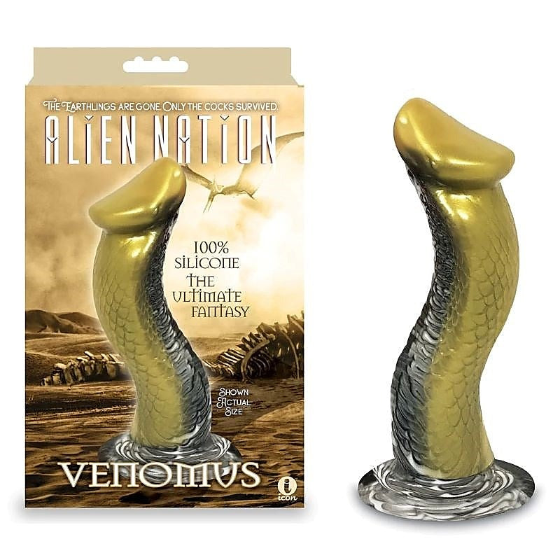 Premium Alien Nation - Venomous By Icon Brands - Realistic Dildos