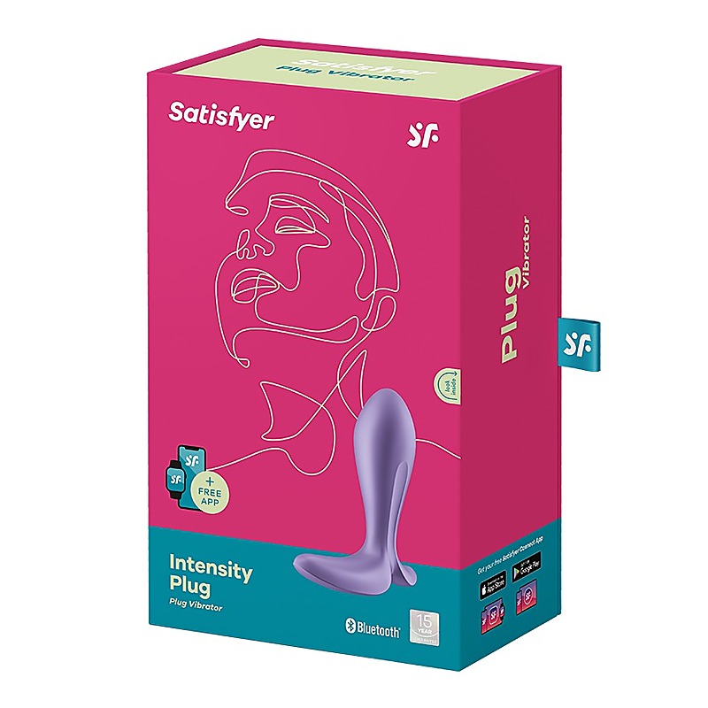 Intensity App Control Anal Pleasure Plug By Satisfyer - Rabbit Vibrators