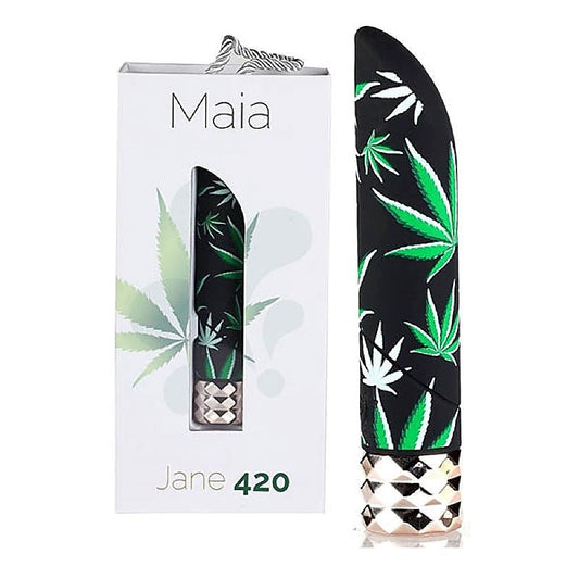 Maia Jane 420 - Discreet Pleasure, Dazzling Design - Bullet Vibrators