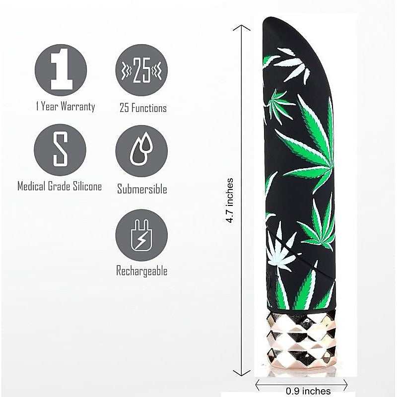 Maia Jane 420 - Discreet Pleasure, Dazzling Design - Bullet Vibrators