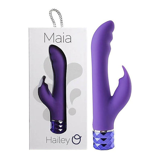 Maia Hailey - Dual Pleasure Massager for Discreet Indulgence - Rabbit Vibrators