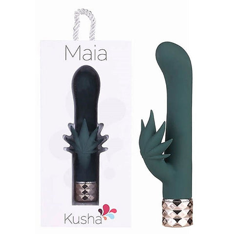 Maia Kusha Rabbit Vibe 420 - Unleash Pleasure with Dual Motors and USB Rechargeable - Rabbit Vibrators