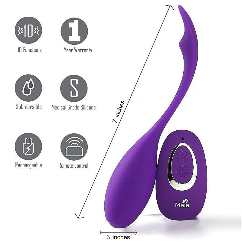 Maia Syrene Wireless Rechargeable Bullet - Own Your Pleasure - Bullet Vibrators